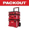 Milwaukee PACKOUT 22 in. Rolling Tool Box, 22 in. Large Tool Box and 22 in. Medium Tool Box ProSystem Low Profile Handle 48-22-8401