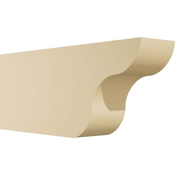 Ekena Millwork Standard Carmel 4 in. W x 8 in. H x 20 in. D Signature Urethane Rafter Tail Outlooker