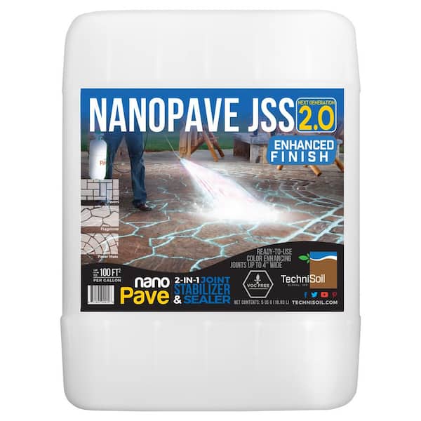 TechniSoil 5 gal. Nanopave JSS Enhanced 2-in-1 Joint Stabilizer and Sealer