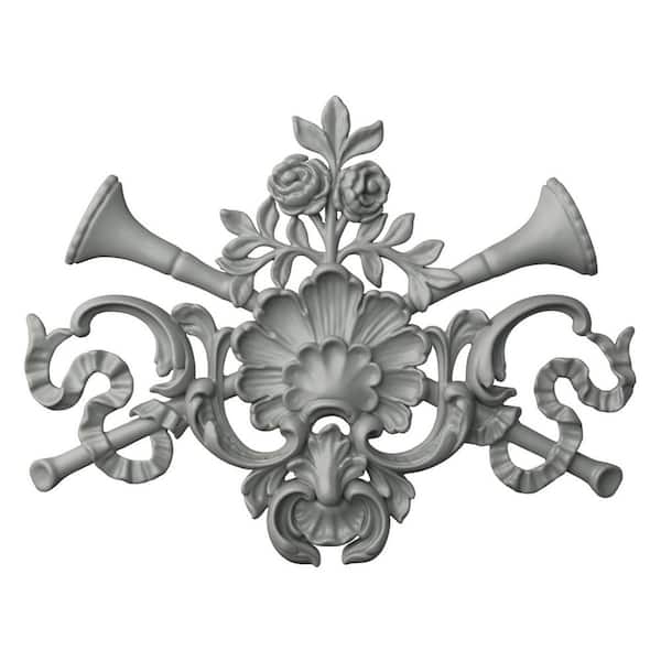 1.13 in. x 15.75 in. x 11.375 in. Polyurethane Applique and Onlay Moulding