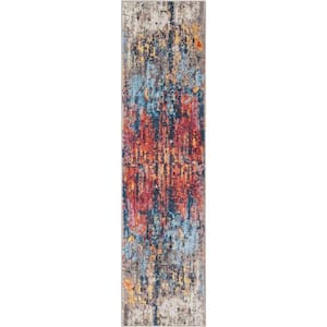 Downtown Chelsea Multi 2' 0 x 8' 0 Area Rug
