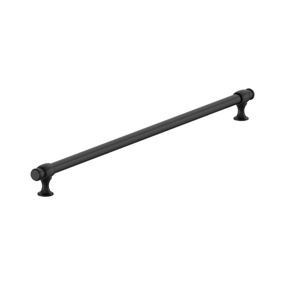 Amerock Winsome 24 in. (610mm) Traditional Matte Black Bar Appliance ...