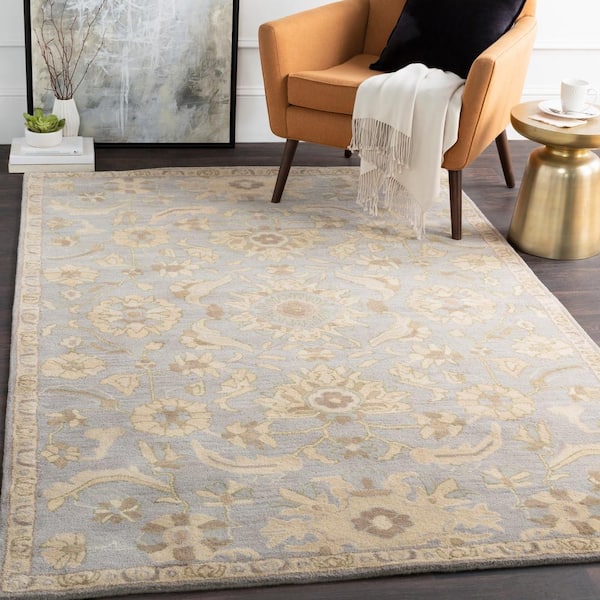 Hanzei Slate 6 ft. x 9 ft. Indoor Area Rug