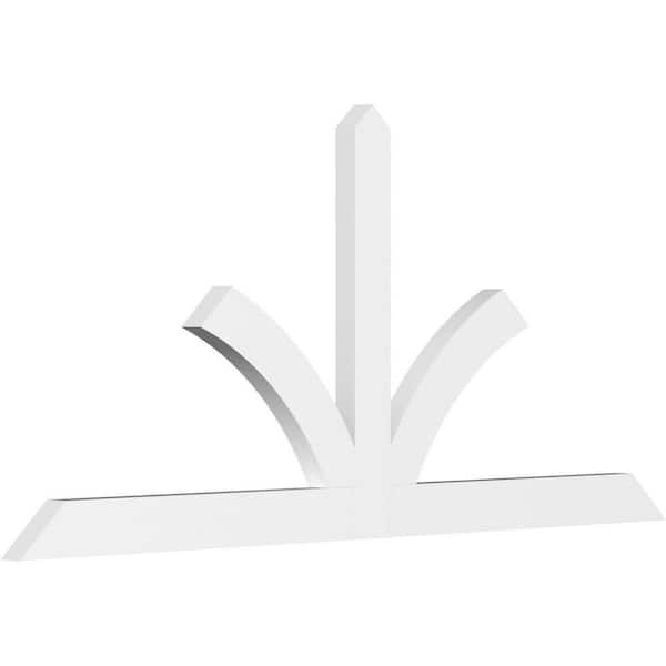 Ekena Millwork Richland 72 in. W x 33 in. H x 2 in. D Signature Polyurethane Bracket