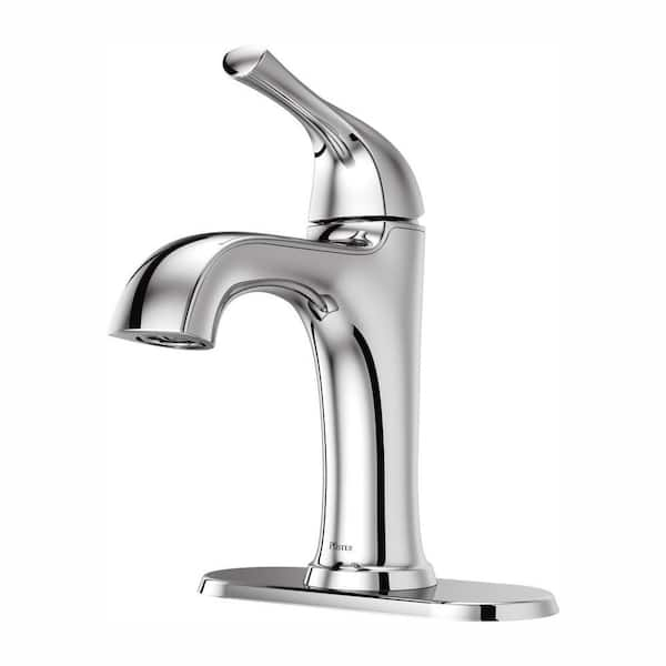 Pfister Ladera Single Handle Single Hole Bathroom Faucet in Polished Chrome