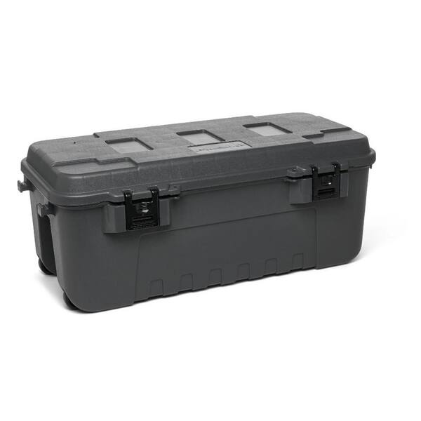 27 Gal. Storage Box in Charcoal PLAT19CHE - The Home Depot