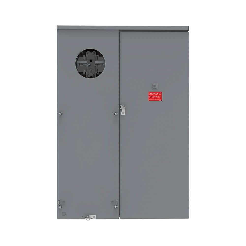 Homeline 400 Amp 20-Space 40-Circuit Outdoor Ringless Underground Main Breaker CSED with Class 320 Lever Bypass price history on PriceWatchPro