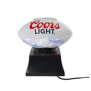 Coors Light Hot Air Popcorn Maker Air-Popper with Football Serving Bowl, Butter Melter/Measuring Cup