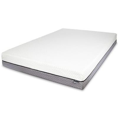 Flippable 10 in. Firm and Soft Memory Foam Twin Mattress