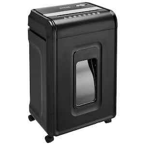 24-Sheet Cross Cut Paper, CD and Credit Card Home Office Shredder with 7 Gal. Pullout Basket in Black