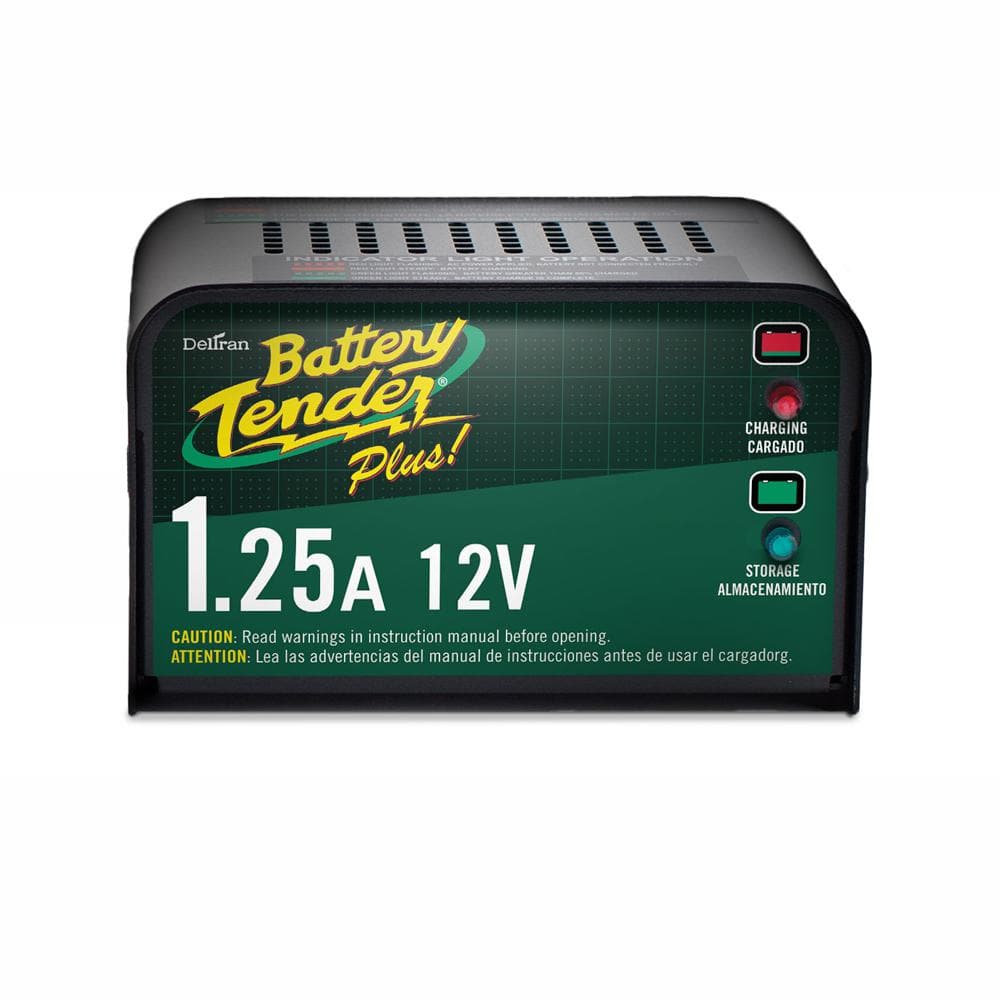 Battery Tender 12-Volt  Amp Battery Charger 021-0128 - The Home Depot