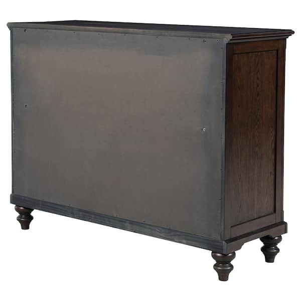 Coaster Andover Dark Oak 8-drawer 58 in. Dresser Cabinet 223633