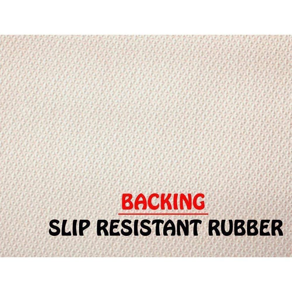 Multi-Color Bakhtiari Design Rubber Back Stair Tread Set
