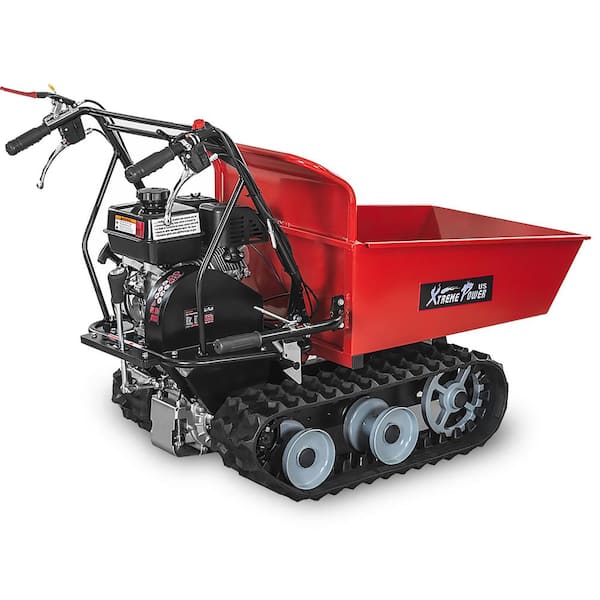 660 lbs. Capacity 6.5 HP 196cc All-Terrain Track Barrow Dumper with Kohler SH265 Engine