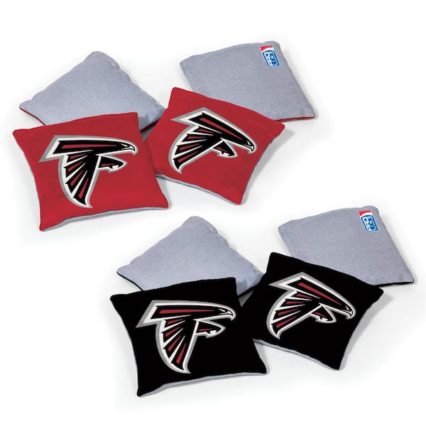 Wild Sports Atlanta Falcons 16 oz. Dual-Sided Bean Bags (8-Pack)