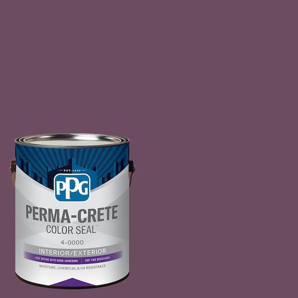 Color Seal 1 gal. PPG13-08 Positively Purple Satin Interior/Exterior Concrete Stain