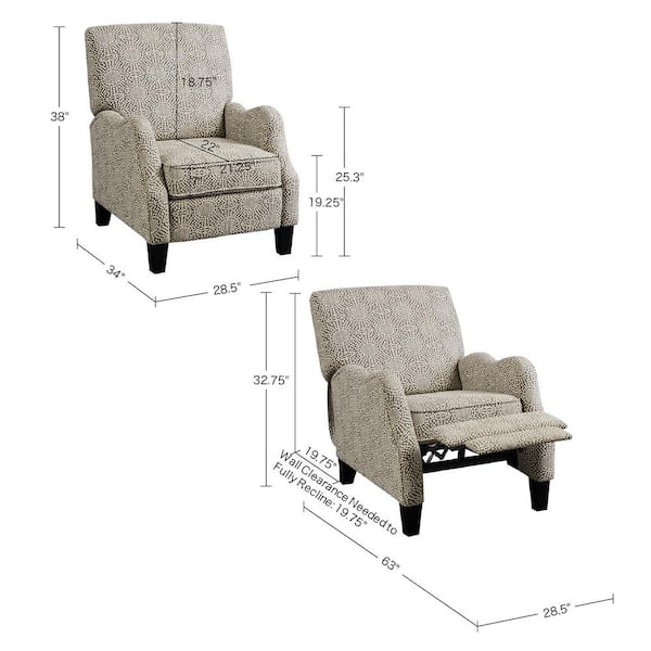 Madison park katniss push back online recliner