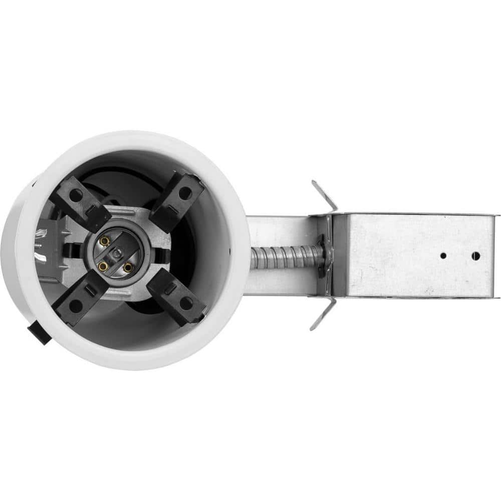 4" Gray Steel Air-Tight Non-IC Remodel Recessed Housing