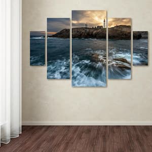 40 in. x 58 in. "The Lighthouse" by Mathieu Rivrin Printed Canvas Wall Art