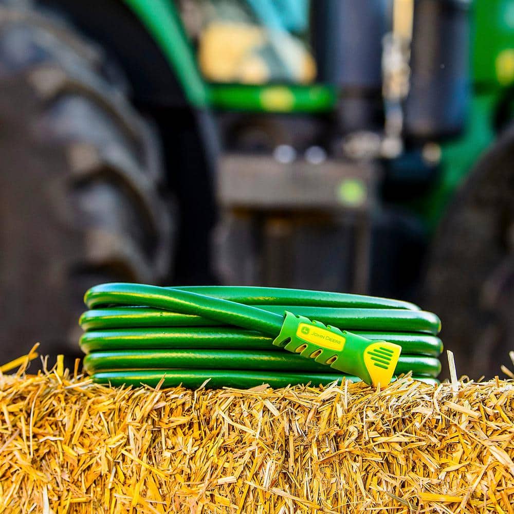 Green 50 ft Heavy-Duty Kink-Free Garden Hose
