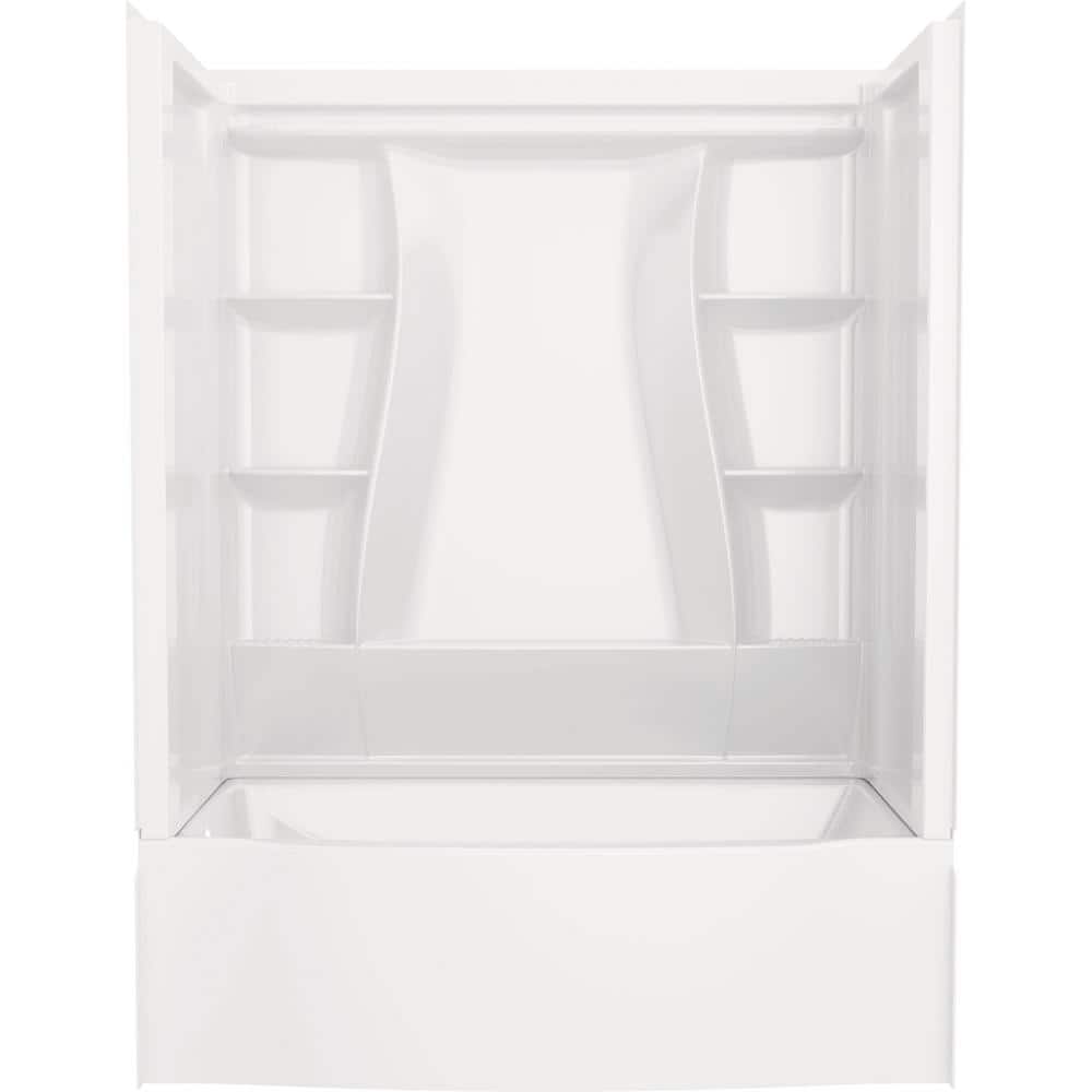 Delta Classic 500 Curve 32 in. x 60 in. x 60 in. Rectangular Tub/Shower
