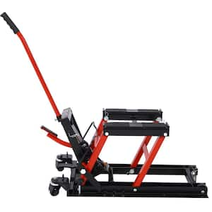 Portable Hydraulic Lift Jack Lift Table with 4 Wheels