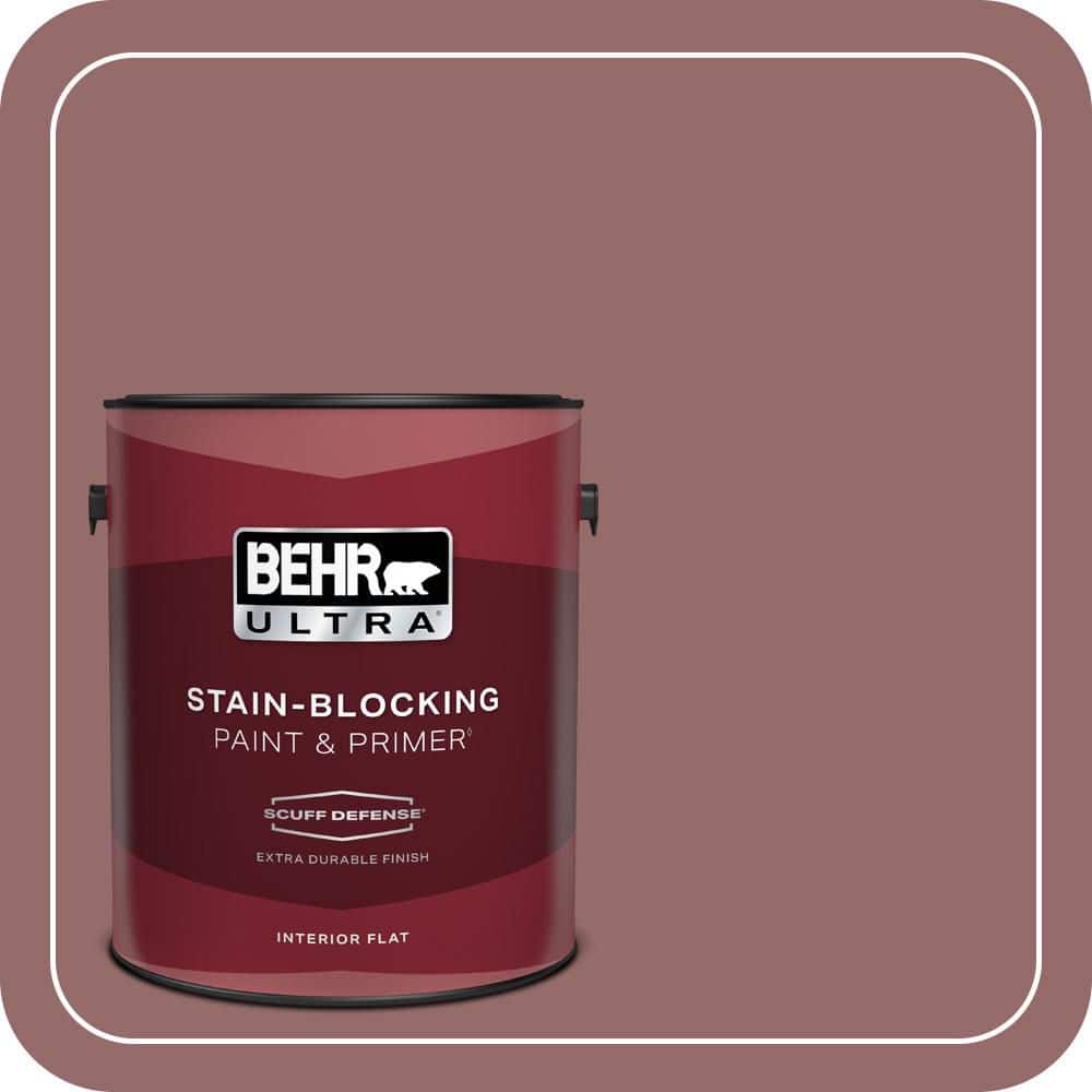 1 gal. #140F-5 Clay Ridge Extra Durable Flat Interior Paint & Primer price history on PriceWatchPro