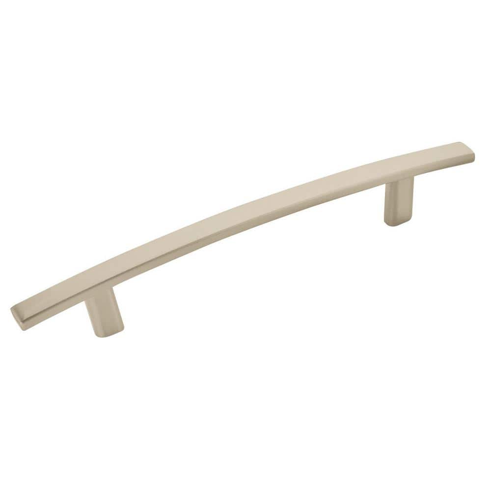 Cyprus 5-1/16 in. (128mm) Modern Satin Nickel Arch Cabinet Pull