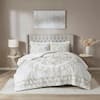 Madison Park Aeriela 3-Piece Taupe King/Cal King Tufted Cotton