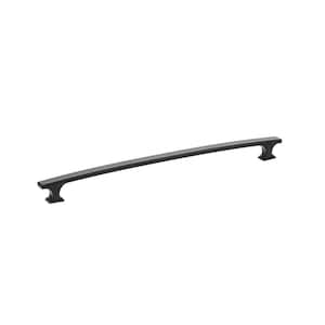 Rimouski Collection 18 in. (457 mm) Matte Black Transitional Rectangular Appliance Bar Pull