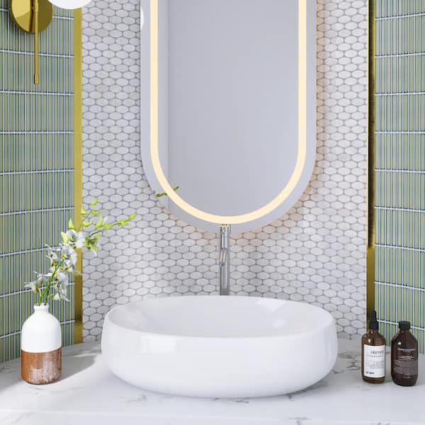 Mother of Pearl White 11.23 in. x 11.82 in. Geometric Glossy Natural Seashell Mosaic Tile (9.3 sq. ft./Case) Mother of Pearl White 11.23 in. x 11.82 in. Geometric Glossy Natural Seashell Mosaic Tile (9.3 sq. ft./Case)