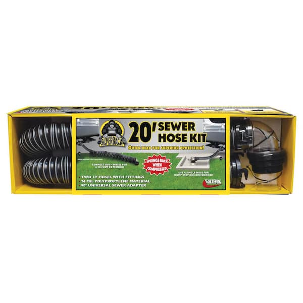 Valterra Silverback Sewer Hose Kit - 20'