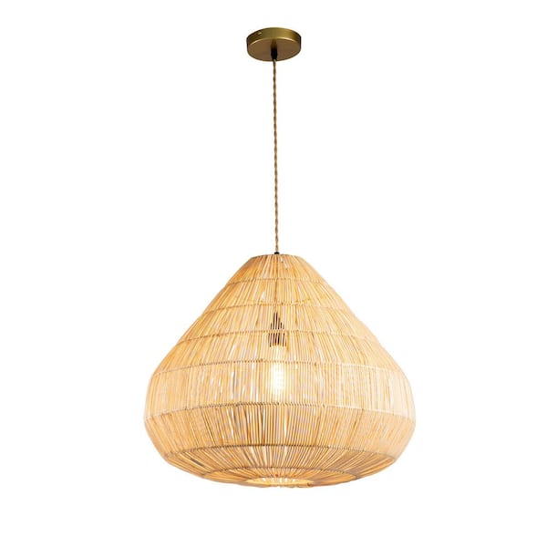 ラメラインアンサンブル ELE Light & Decor Skylar 1-Light 48-Watt Modern Natural