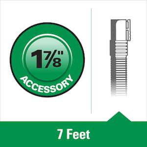 1-7/8 in. x 7 ft. Tug-A-Long Locking Vacuum Hose for RIDGID Wet/Dry Shop Vacuums