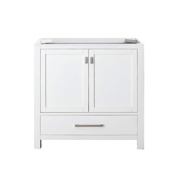 Avanity Modero 36 in. Bath Vanity Cabinet without Top in White
