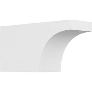 4 in. x 6 in. x 12 in. Standard Huntington Architectural Grade PVC Rafter Tail Brace