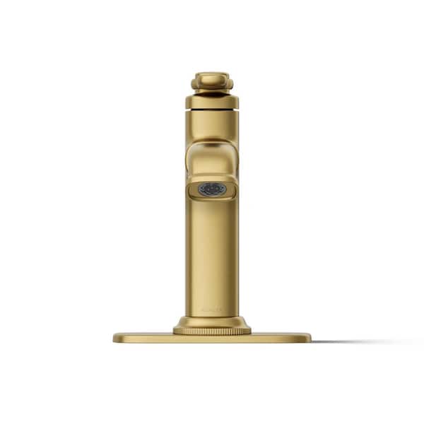 KOHLER Numista Gold Single Hole Single-Handle Bathroom Faucet with