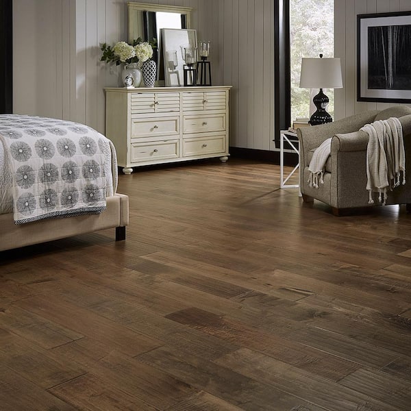 HOMELEGEND Northview Maple 5/8 in. T x 7.5 in. W Hand Scraped Engineered Hardwood Flooring (31.1 sqft/case)
