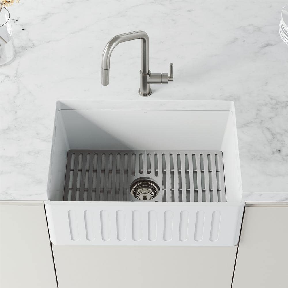 Stainless Steel High Arc Pull-Down Kitchen Faucet with Spray