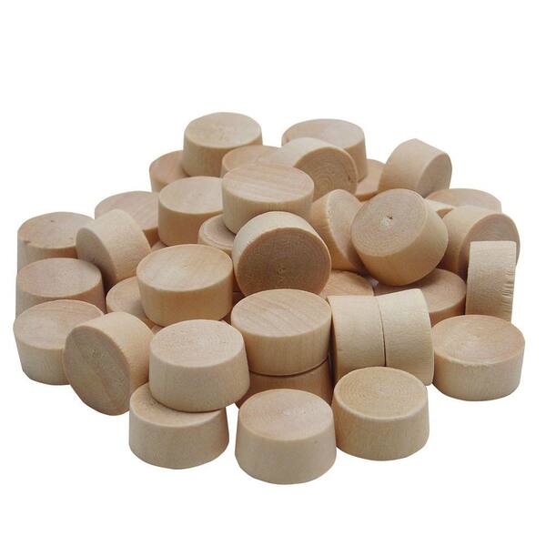 General Tools 312012 1/2-inch Button Plugs Hardwood 50-pack for sale online 