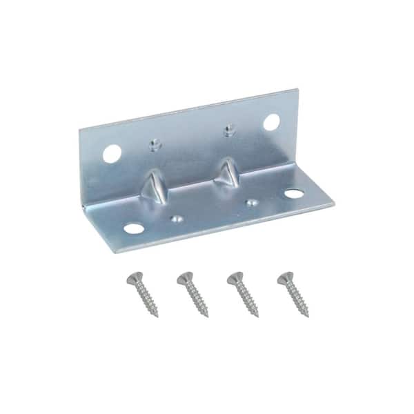 Everbilt (4-Pack) 2 in. Zinc-Plated Inside Corner Brace