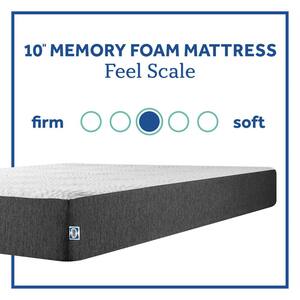 10 in. Memory Foam Mattress - Medium
