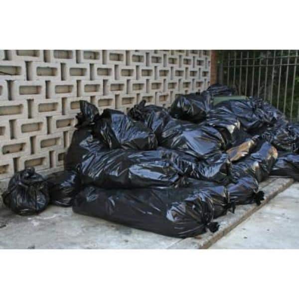 32” Tubing 4 mil bag Extra Large Garbage Heavy Duty For Trash Compactor 