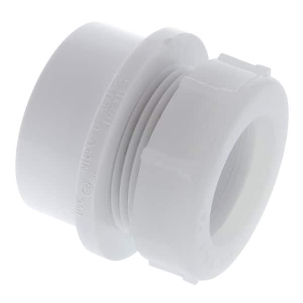 NIBCO 1-1/2 x 1-1/4 in. PVC DWV Trap Adapter Fitting