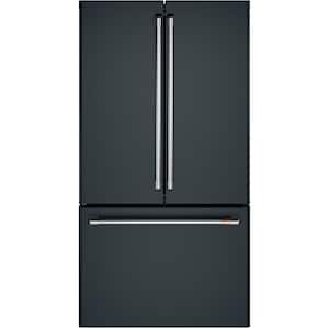 23.1 cu. ft. Smart French Door Refrigerator in Matte Black, Counter Depth and ENERGY STAR