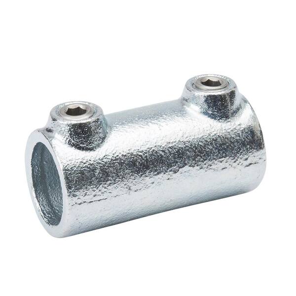 Unbranded 3/4 in. Galvanized Structural Steel Straight Coupling (4-Pack)