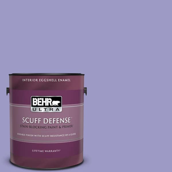 BEHR ULTRA 1 gal. #630B-5 Majestic Violet Extra Durable Eggshell Enamel Interior Paint & Primer