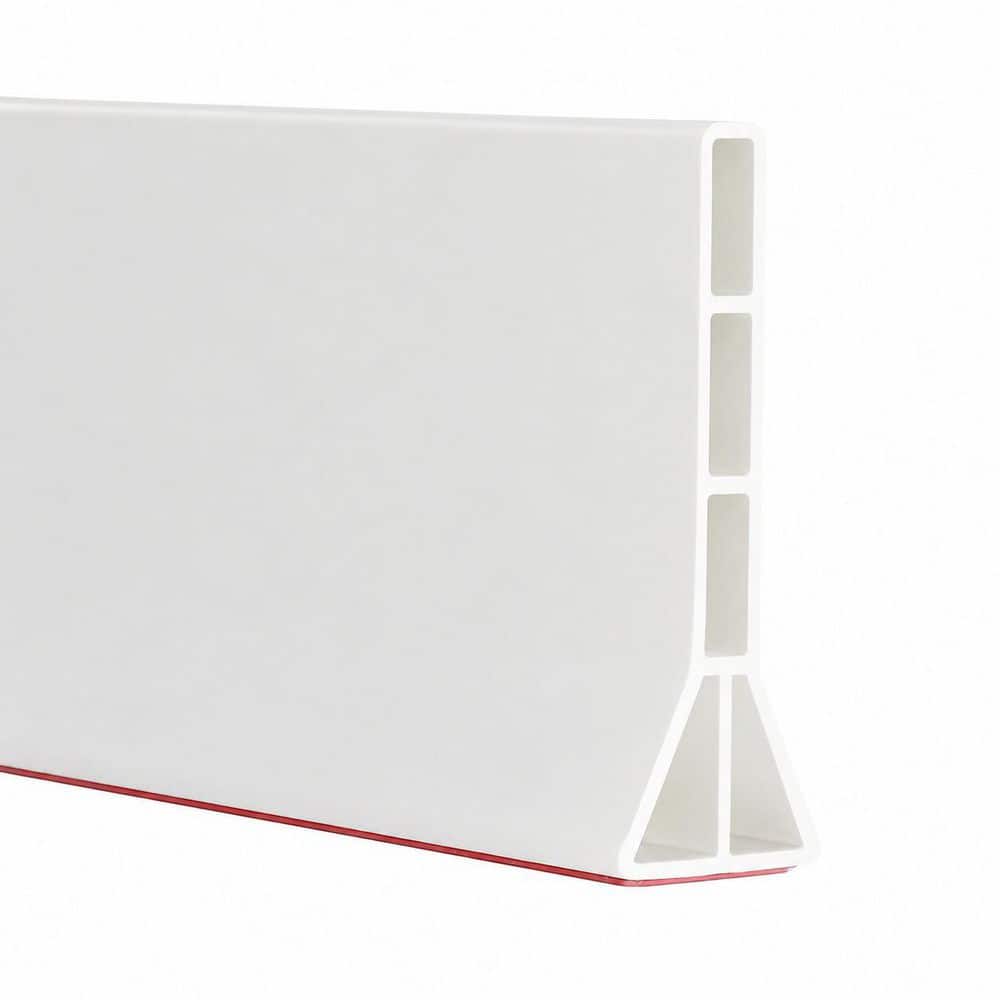 67 in. L x 1.4 in. W x 4 in. H Collapsible Shower Water Splash Guard, Self-adhesive Shower Barrier price history on PriceWatchPro