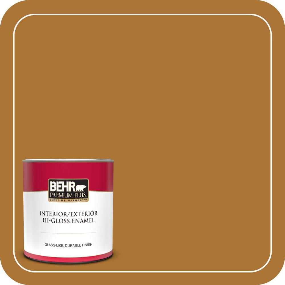 1 qt. #S-H-320 Enchanting Ginger Hi-Gloss Enamel Interior/Exterior Paint & Primer price history on PriceWatchPro