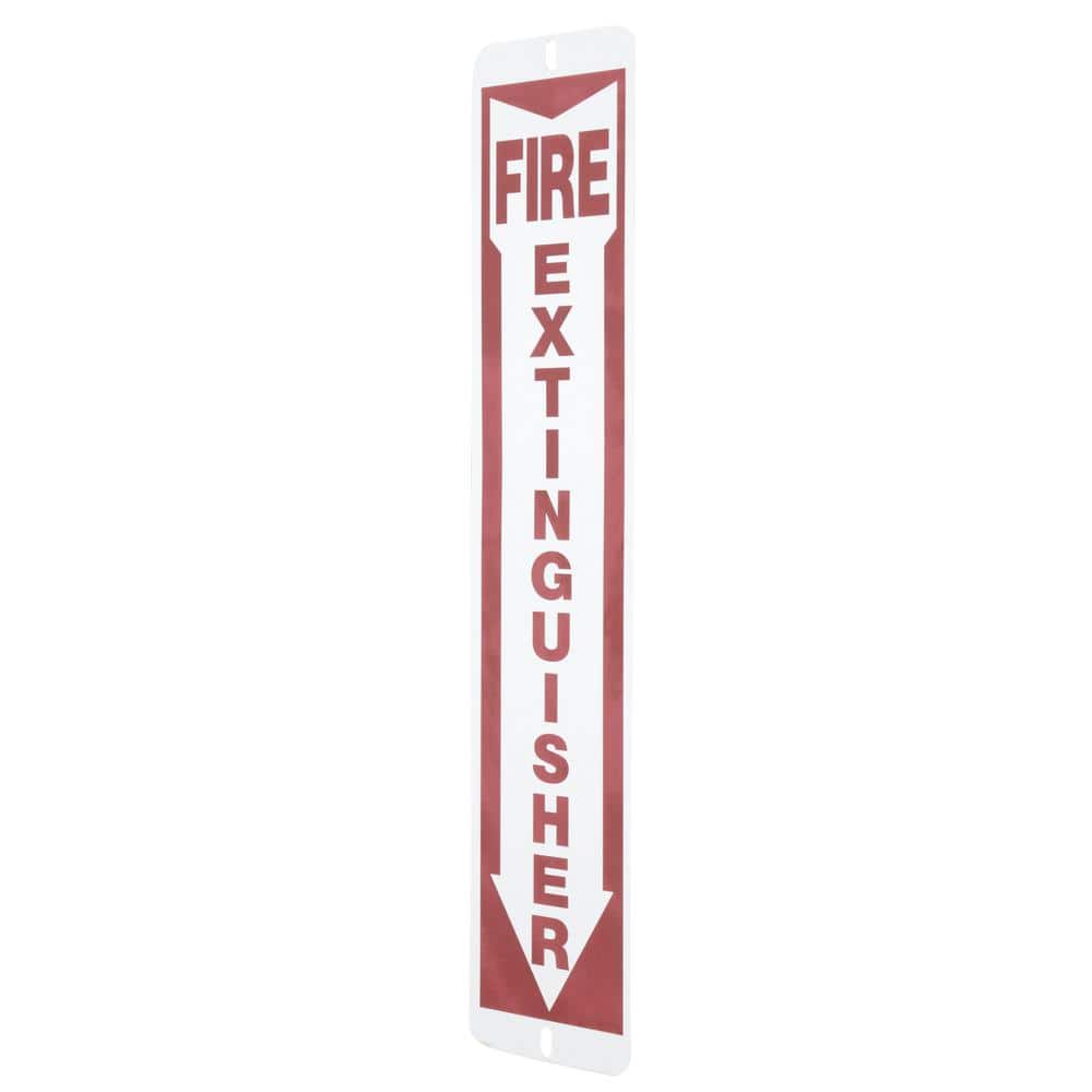Reviews for Everbilt 4 in. x 18 in. Reflective Fire Extinguisher Sign ...